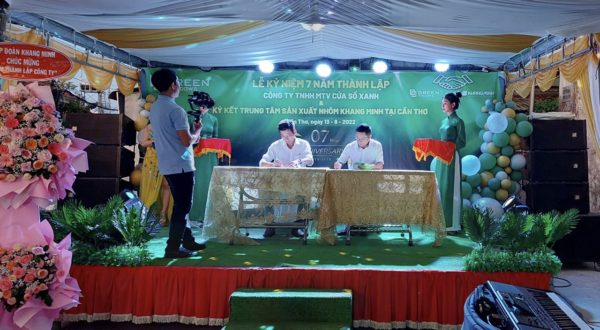 Lễ Ký Kết Triển Khai Trung Tâm Sản Xuất Nhôm Khang Minh Tại Miền Tây Nam Bộ