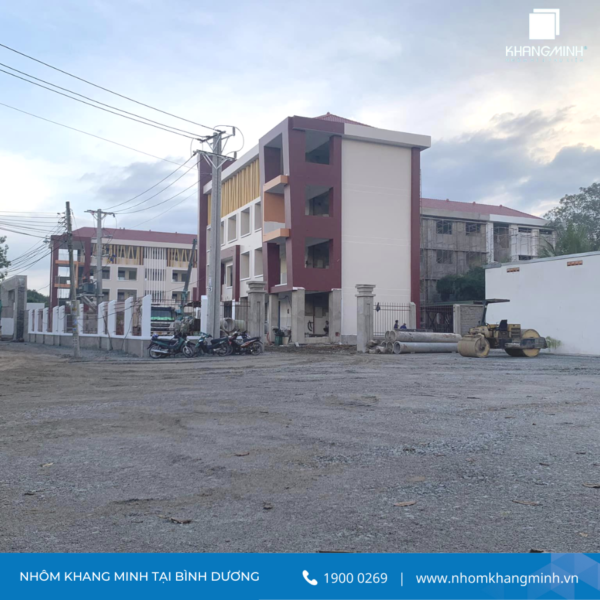 Dấu Ấn Nhôm Khang Minh Tại Công Trình Trường Học Bình Dương