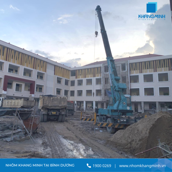Dấu Ấn Nhôm Khang Minh Tại Công Trình Trường Học Bình Dương