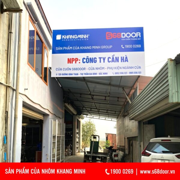 Hệ thống NPP đại lý Nhôm Khang Minh S68Door Phủ Rộng Toàn Quốc