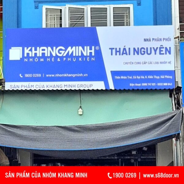 Hệ thống NPP đại lý Nhôm Khang Minh S68Door Phủ Rộng Toàn Quốc
