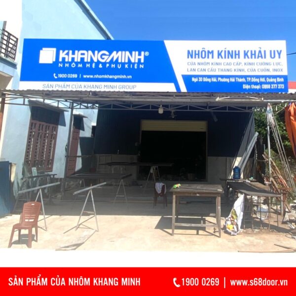 Hệ thống NPP đại lý Nhôm Khang Minh S68Door Phủ Rộng Toàn Quốc