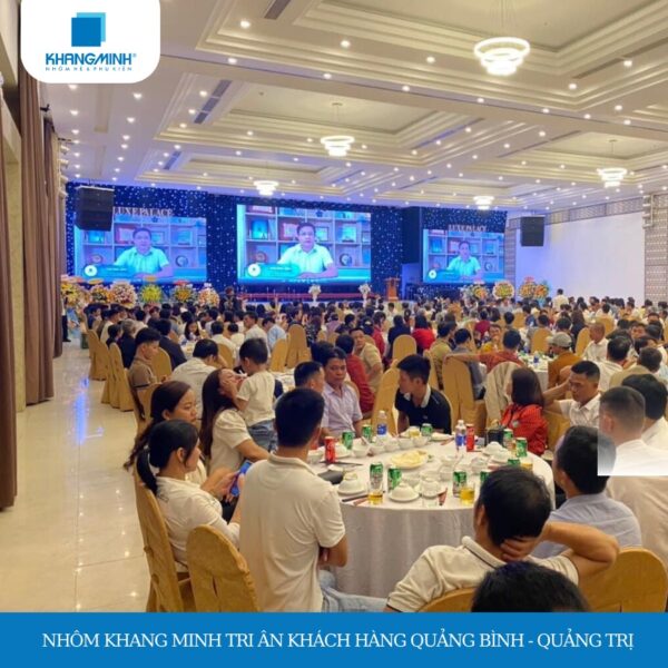 Nhôm Khang Minh tri ân khách hàng Quảng Bình - Quảng Trị