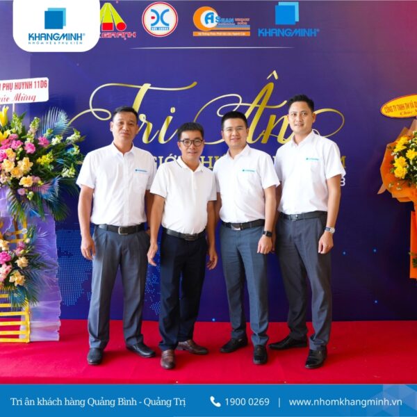 Nhôm Khang Minh tri ân khách hàng Quảng Bình - Quảng Trị
