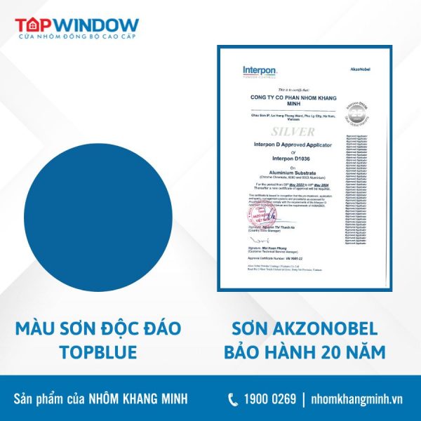 Tiêu Chuẩn Vượt Trội Của Sản Phẩm Cửa Nhôm Topwindow - Special (Dòng Đặc Biệt)