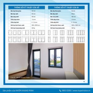 Giới Thiệu Catalogue Cửa Nhôm Topwindow