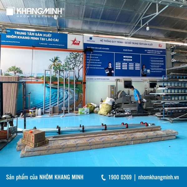 TTSX Nhôm Khang Minh Lào Cai Chỉnh Trang Nhà Xưởng Để Chuẩn Bị Triển Khai Những Công Trình Sử Dụng Sản Phẩm Topwindow - Stand Đầu Tiên Tại Khu Vực Tây Bắc