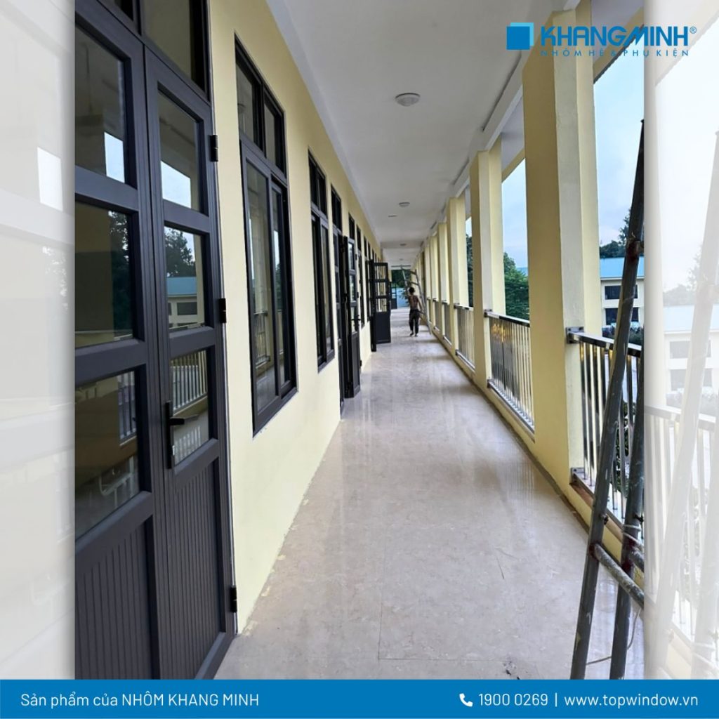 Nhôm Khang Minh Góp Phần Kiến Tạo Trường Mầm Non Xã Chấn Hưng (Vĩnh Phúc)
