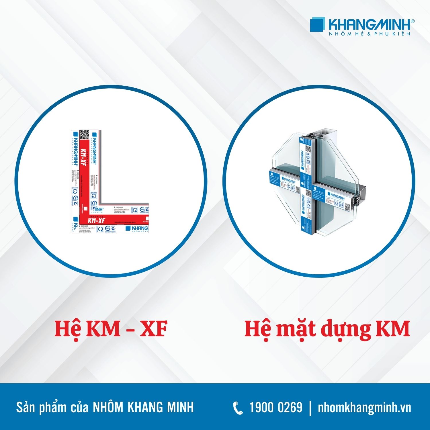 Công Trình Sử Dụng Cửa Nhôm Hệ KM-XF & Hệ Mặt Dựng KM Của Nhôm Khang Minh