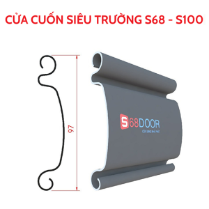 Cửa cuốn siêu trường S68 - SERI: S100
