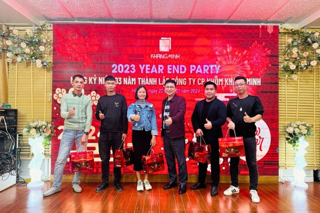 Tiệc Tất Niên 2023 Khu Vực Miền Bắc Và Mừng Kỷ Niệm 03 Năm Thành Lập Công Ty CP Nhôm Khang Minh