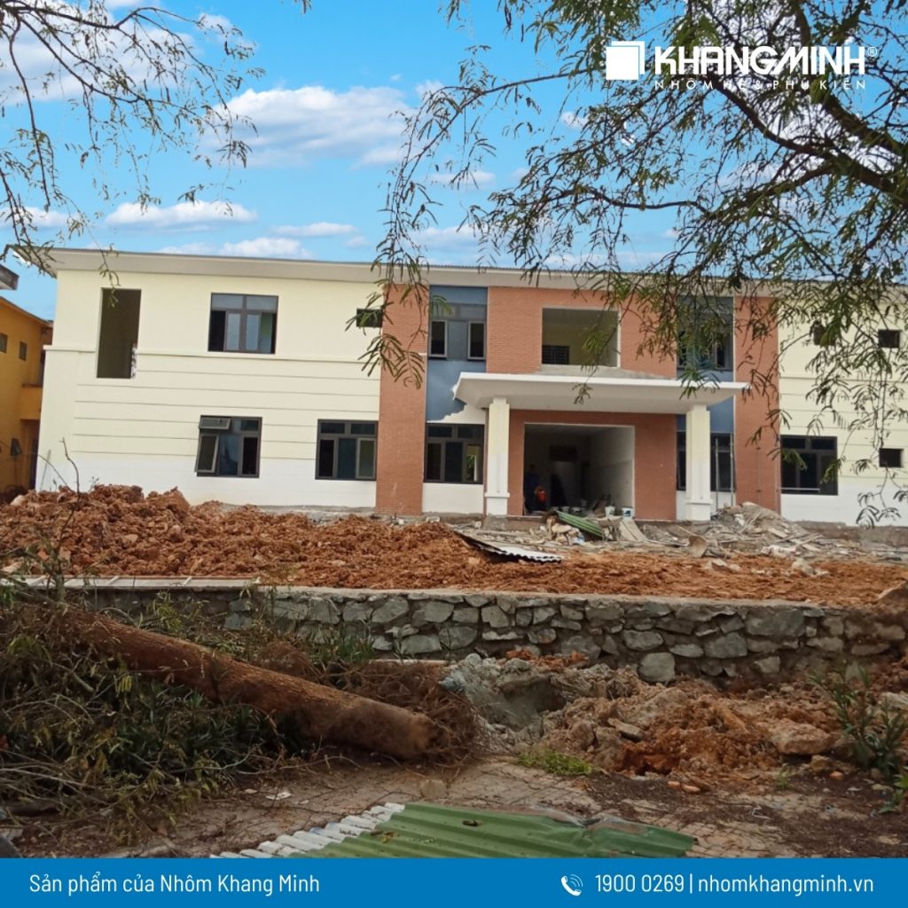 Dự Án TTYT Huyện Thanh Chương Sử Dụng Cửa Nhôm XF-ECO Của Nhôm Khang Minh
