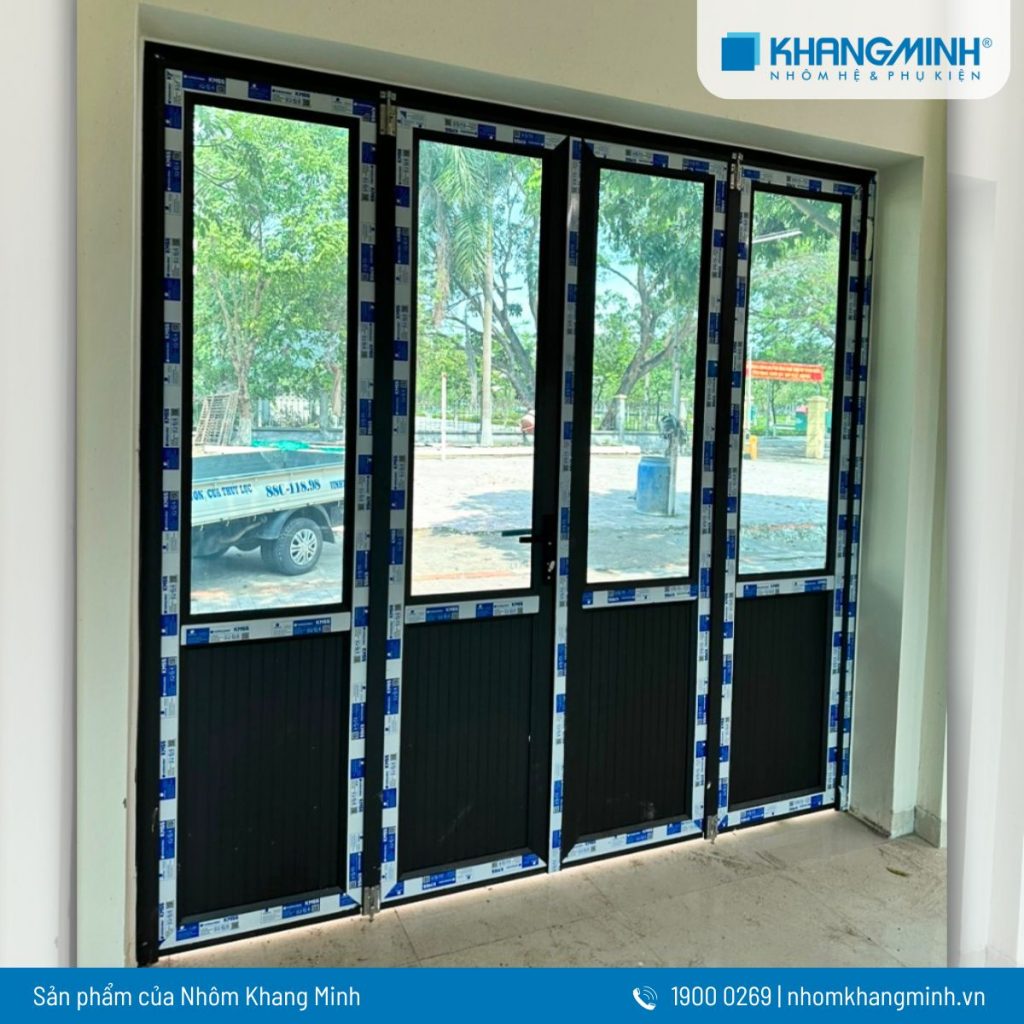Nhôm Khang Minh Góp Mặt Tại Công Trình Nhà Bếp Ăn Công An Hình Sự Tỉnh Vĩnh Phúc