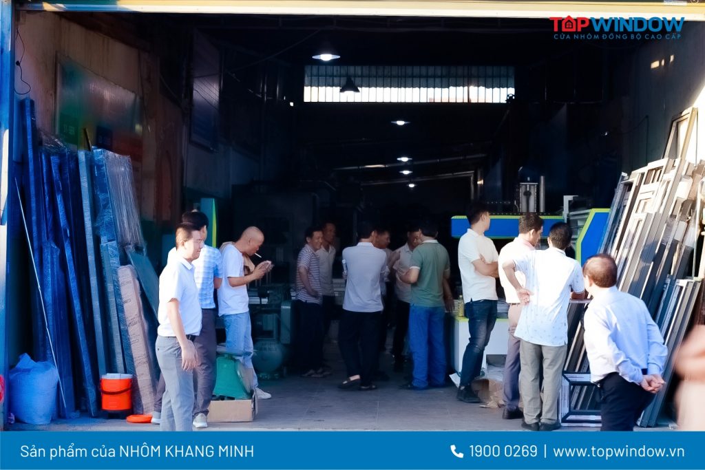 Showroom Topwindow Mới Tại TTSX Cửa Nhôm TP.HCM 1