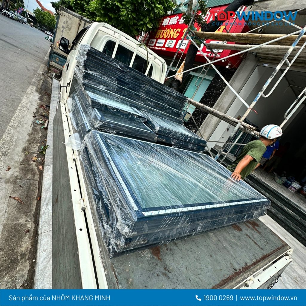 Công Trình Lắp Đặt Đồng Bộ Cửa Nhôm Topwindow Tại TP.Vĩnh Yên, Vĩnh Phúc